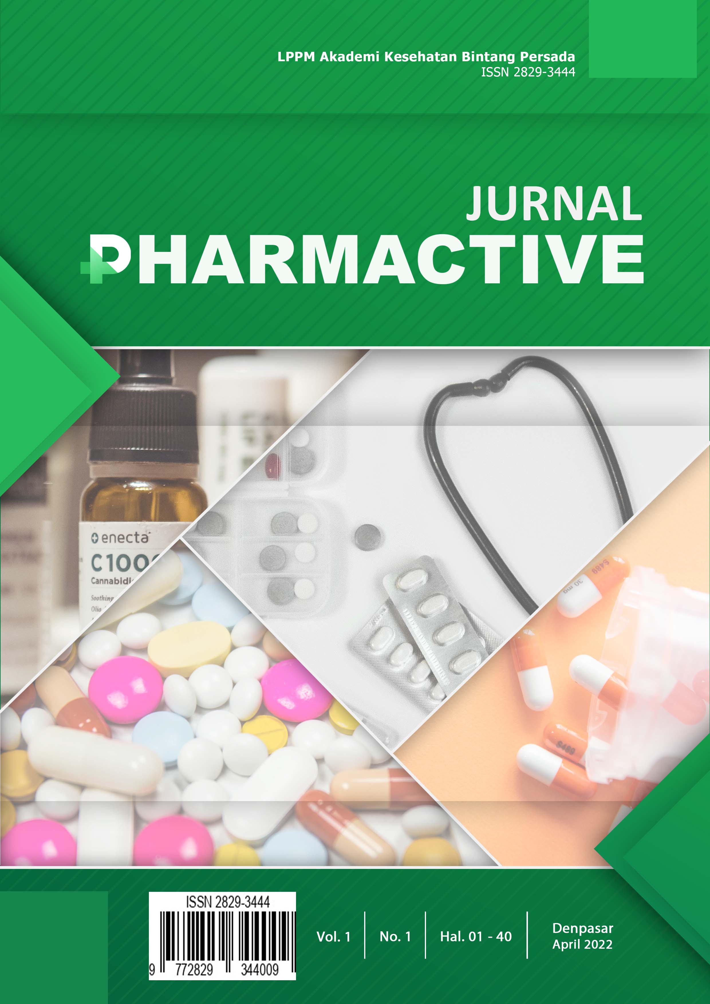 					View Vol. 1 No. 1 (2022): Jurnal Pharmactive April
				